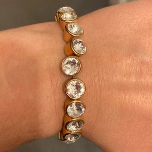 Fifth Avenue Collection Rose Gold Crystal Bracelet